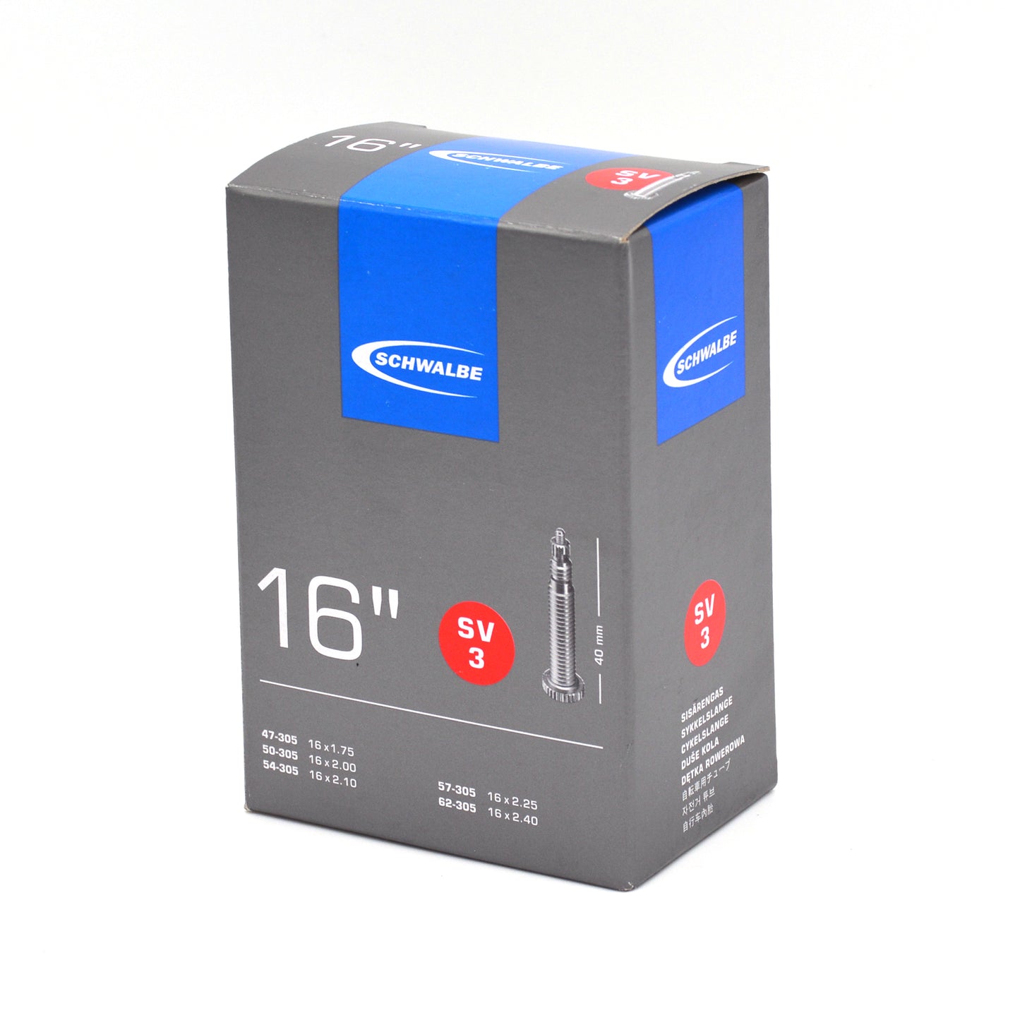 CHAMBRE A AIR SCHWALBE SV3