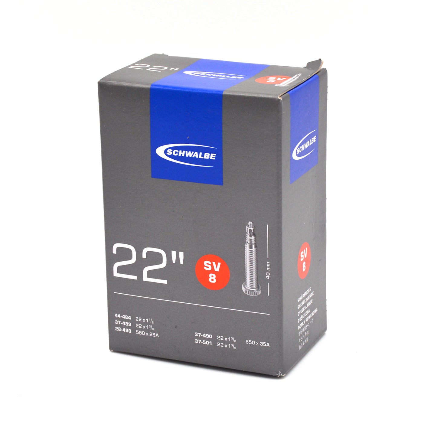 CHAMBRE A AIR SV8 550 28-35A SCHWALBE