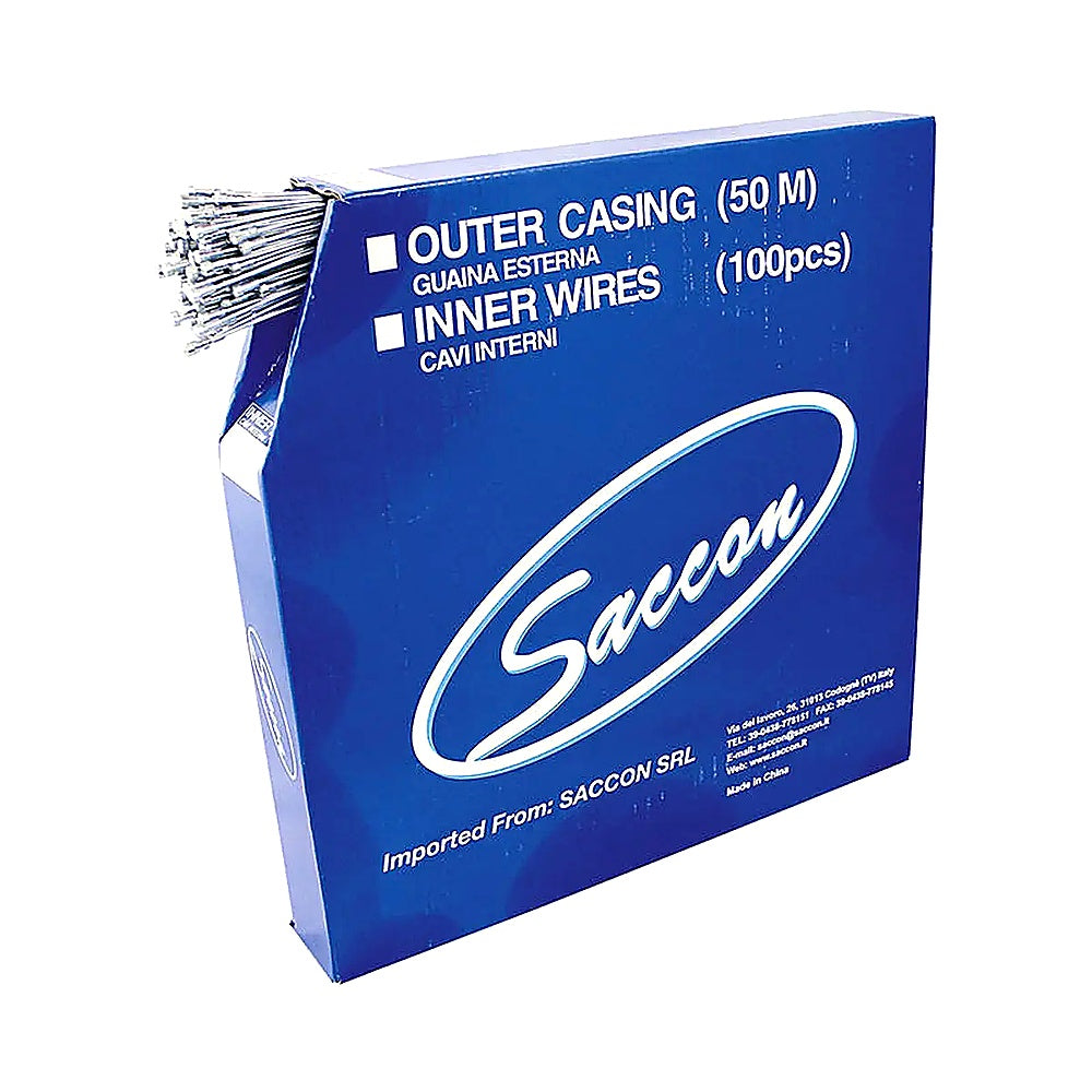 100 CABLES FREIN ROUTE GALVA. 1.5X1800 M SACCON