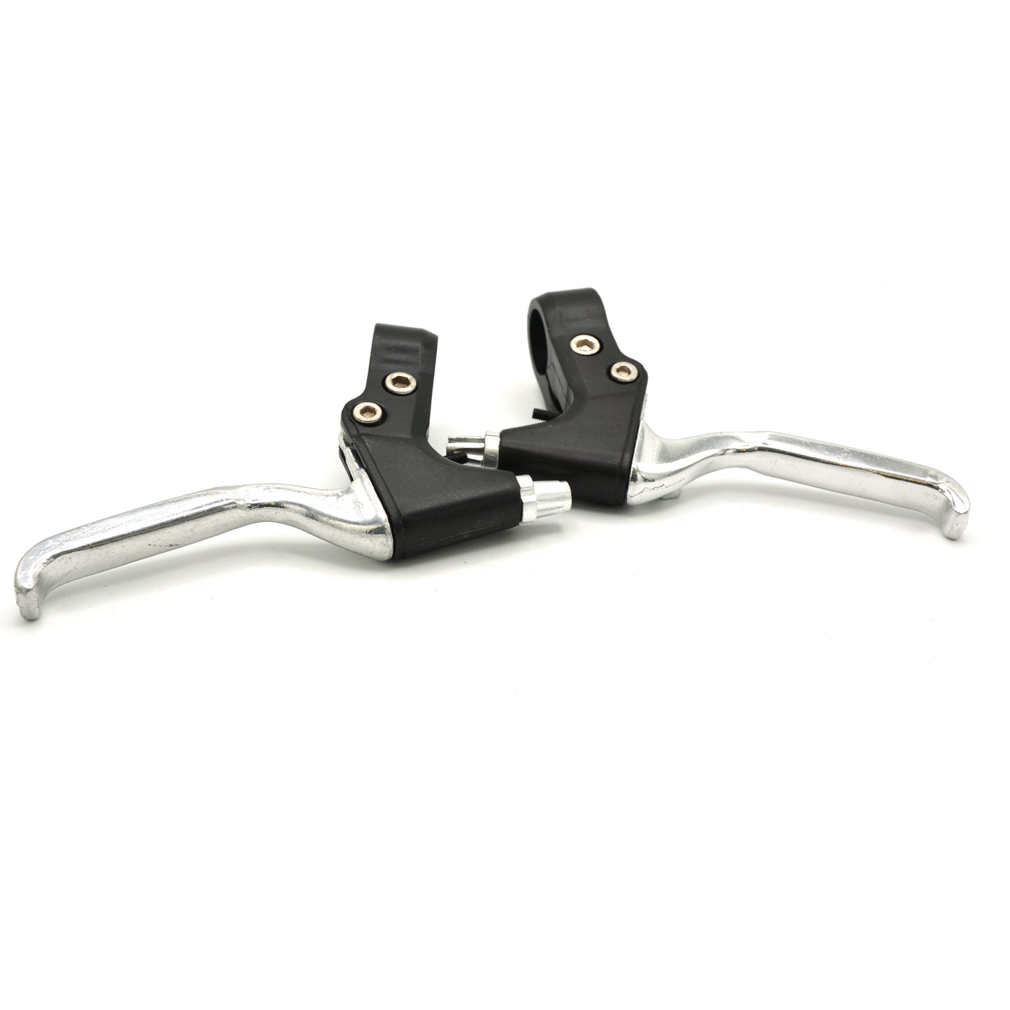 PAIRE DE LEVIERS 4 DOIGT ALU - ARGENT ALHONGA