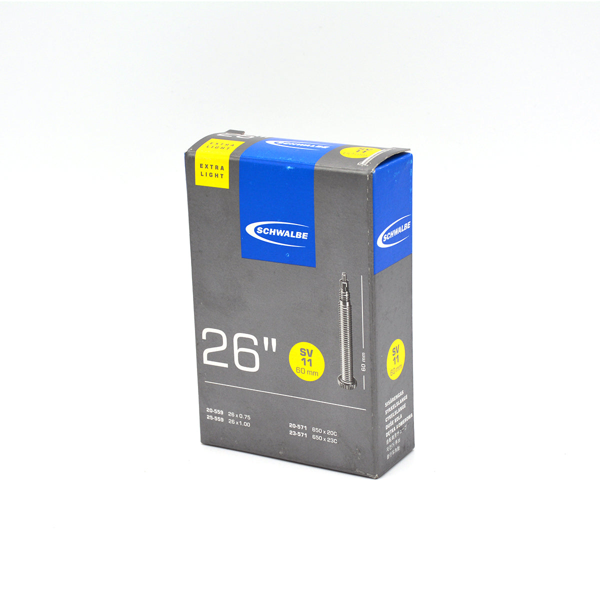 CHAMBRE PRESTA 650*20/23 60MM SCHWALBE