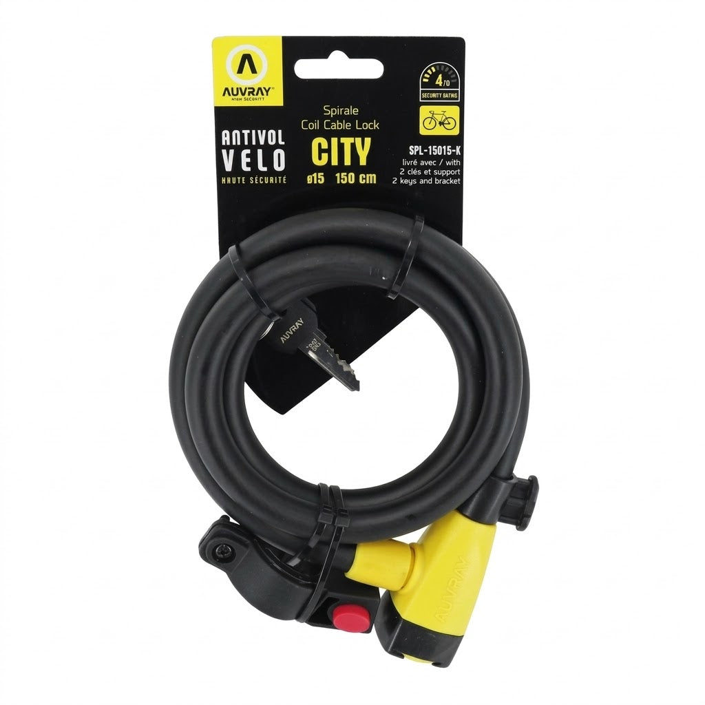 ANTIVOL SPIRAL CITY 150CM D.15
