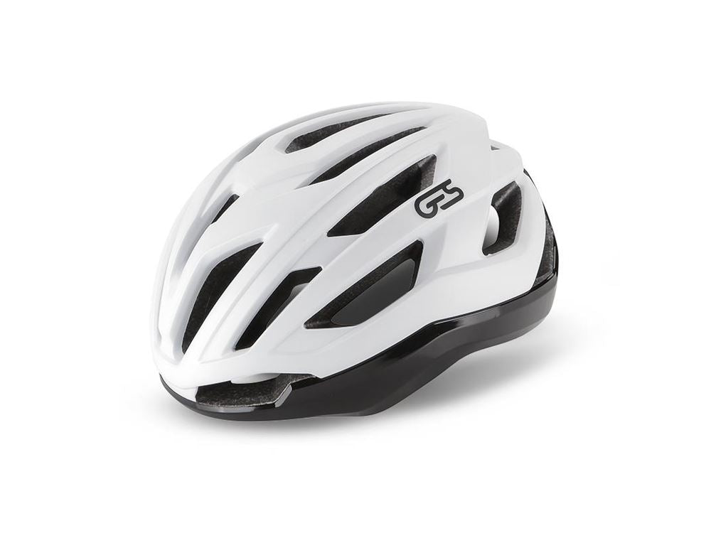 CASQUE HUEZ T-M, BLANCHE/NOIR GES