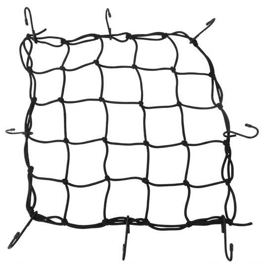 FILET BAGAGES VELO 6 CROCHETS 380MMX380MM OPTIMIZ