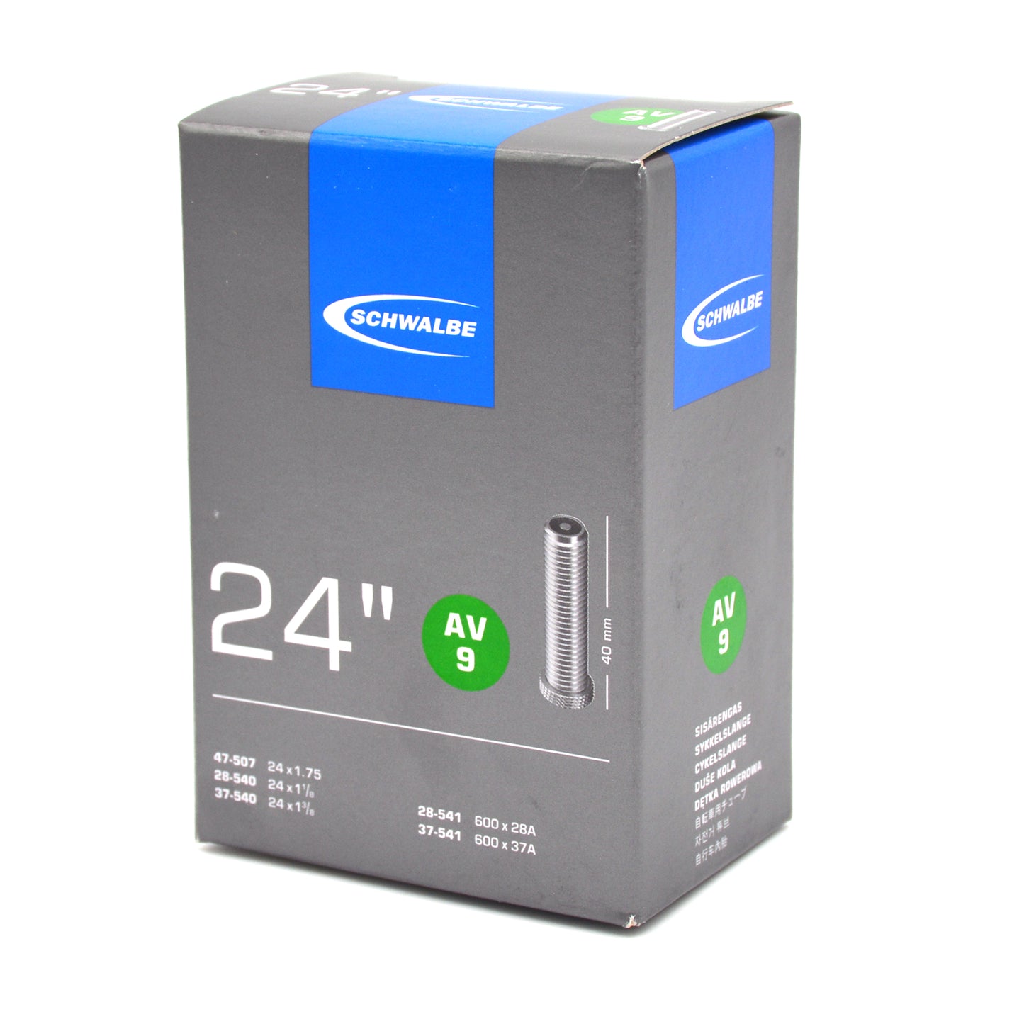 CHAMBRE A AIR SCHWALBE AV9