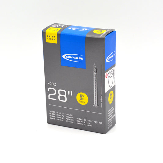 CHAMBRE A AIR 700X28 - 80MM SCHWALBE SV20