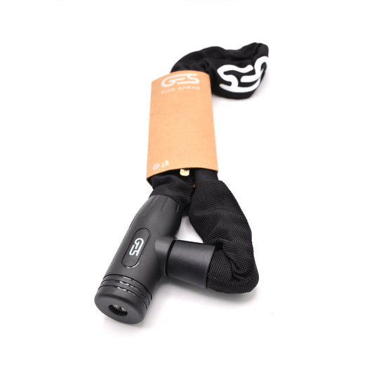 ANTIVOL CHAINE 8X8X1200 MM. NOIR