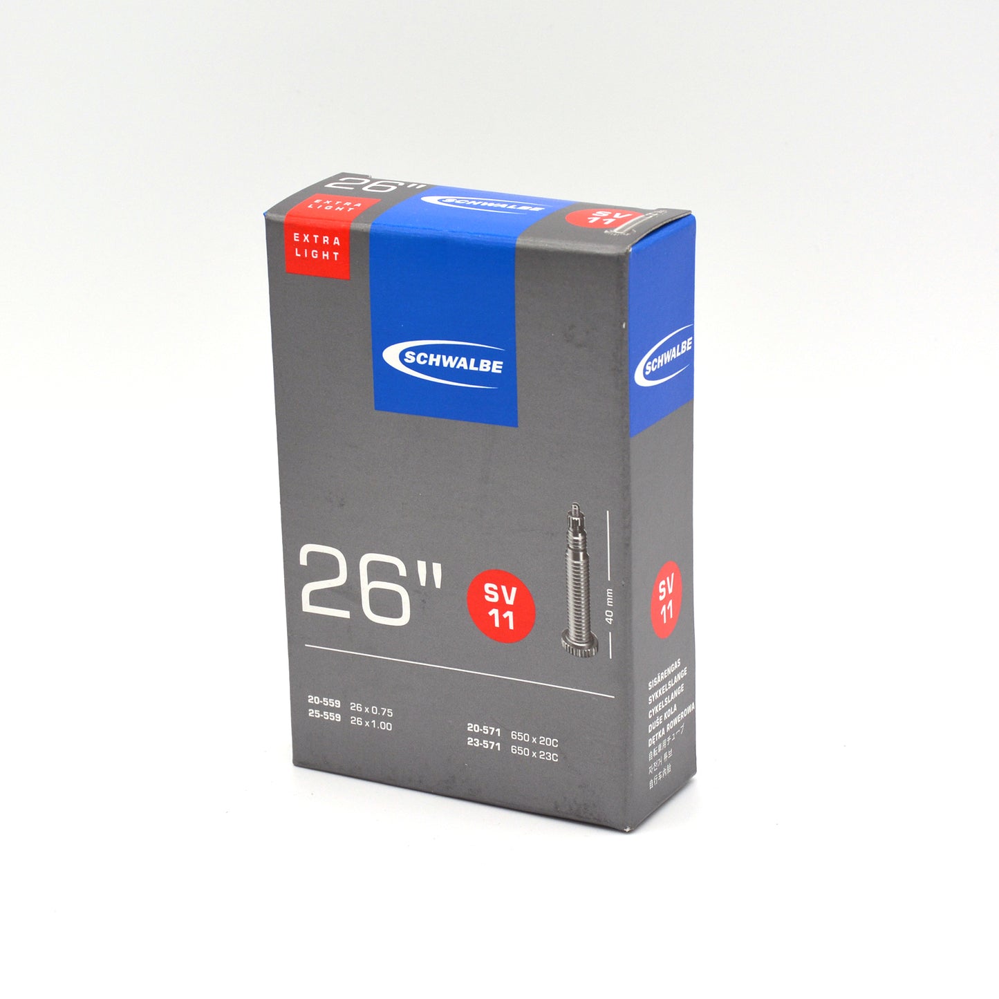CHAMBRE PRESTA 650*20/23 48MM SV11 SCHWALBE