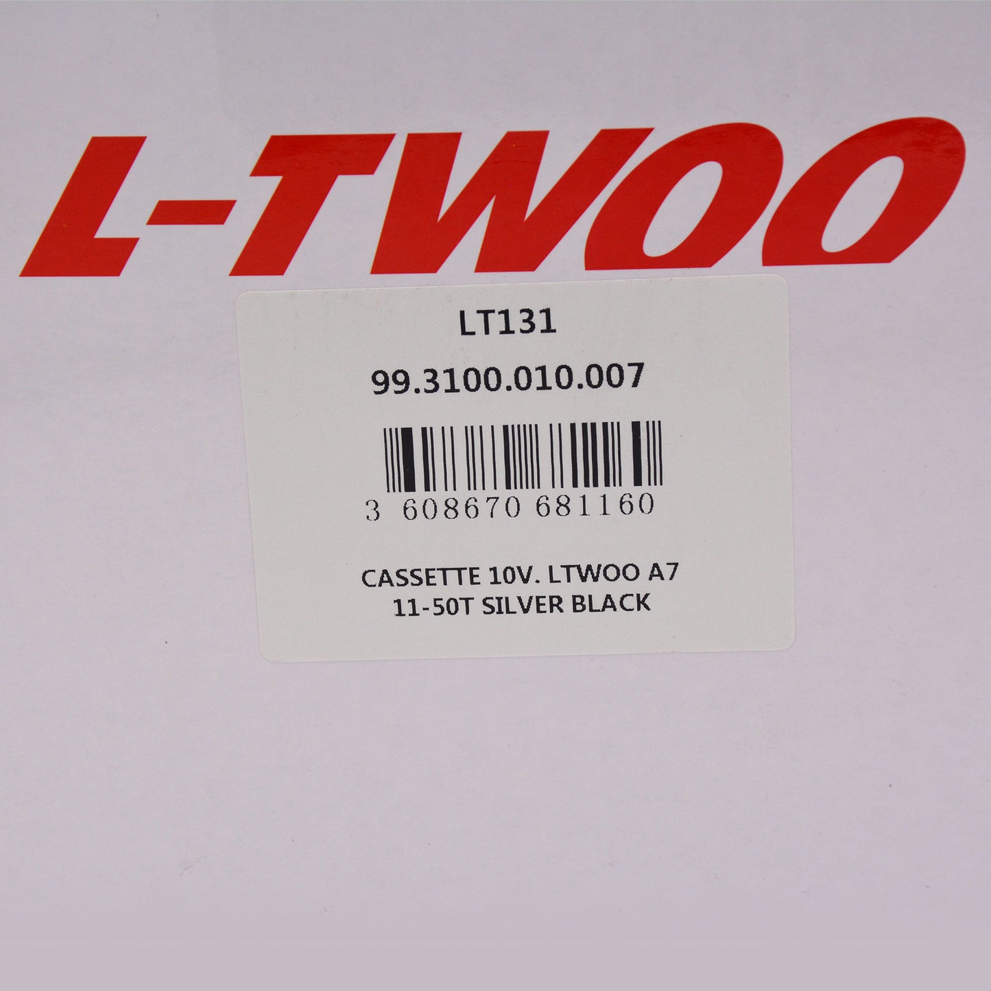 CASSETTE 10 VITESSES 11-50 L-TWOO A7