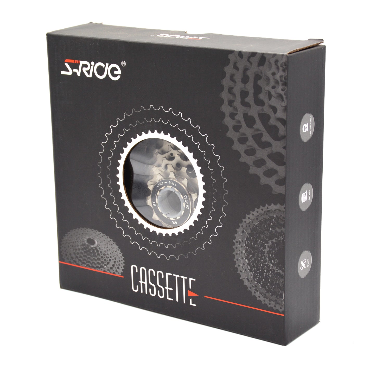 CASSETTE 9V. VTT S RIDE CS-M300 - 11-40DTS PROMO