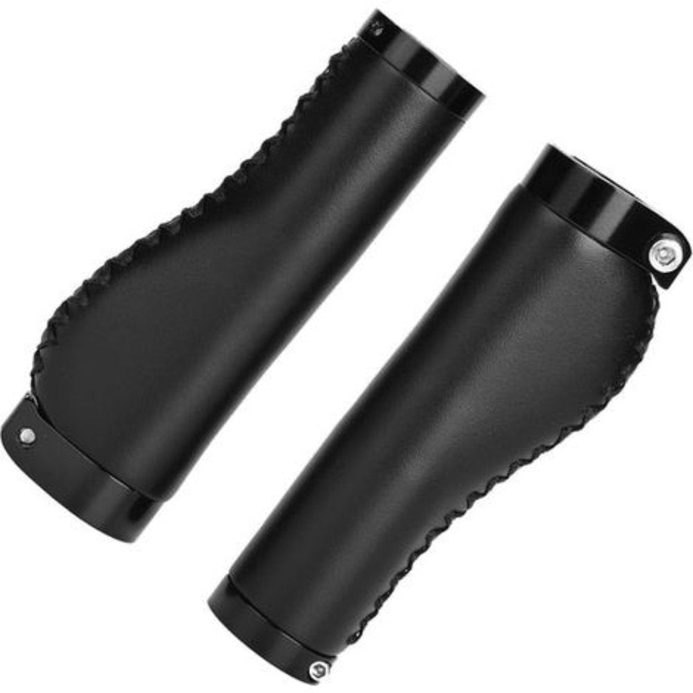 POIGNÉE IMITATION CUIR NOIR BTR OEM