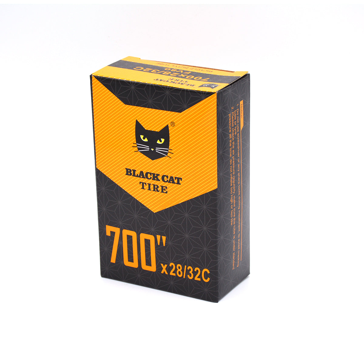 CHAMBRE A AIR 700X28-32C FV 80 MM.BLACK CAT