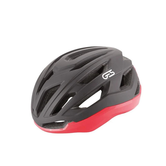 CASQUE HUEZ T-M, NOIR/ROUGE GES