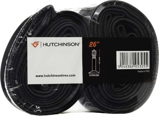 LOT DE 2 CHAMBRE 26X1.7/2.35 SCH 40MM HUTCHINSON