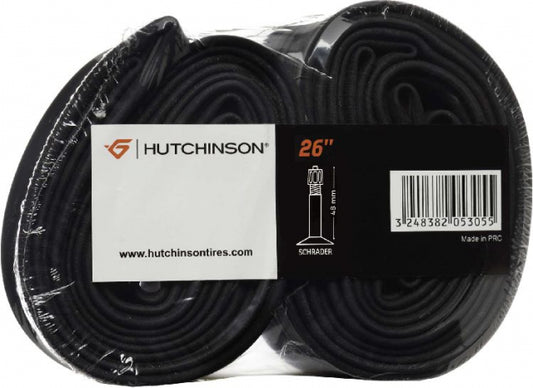 LOT DE 2 CHAMBRE 26X1.7/2.35 SCH 40MM HUTCHINSON