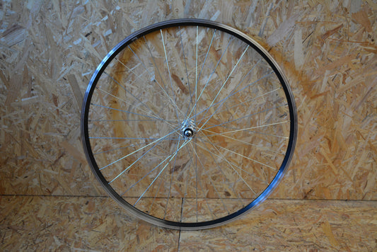 ROUE 700 AVANT CFX DP AXE ECROU NOIR
