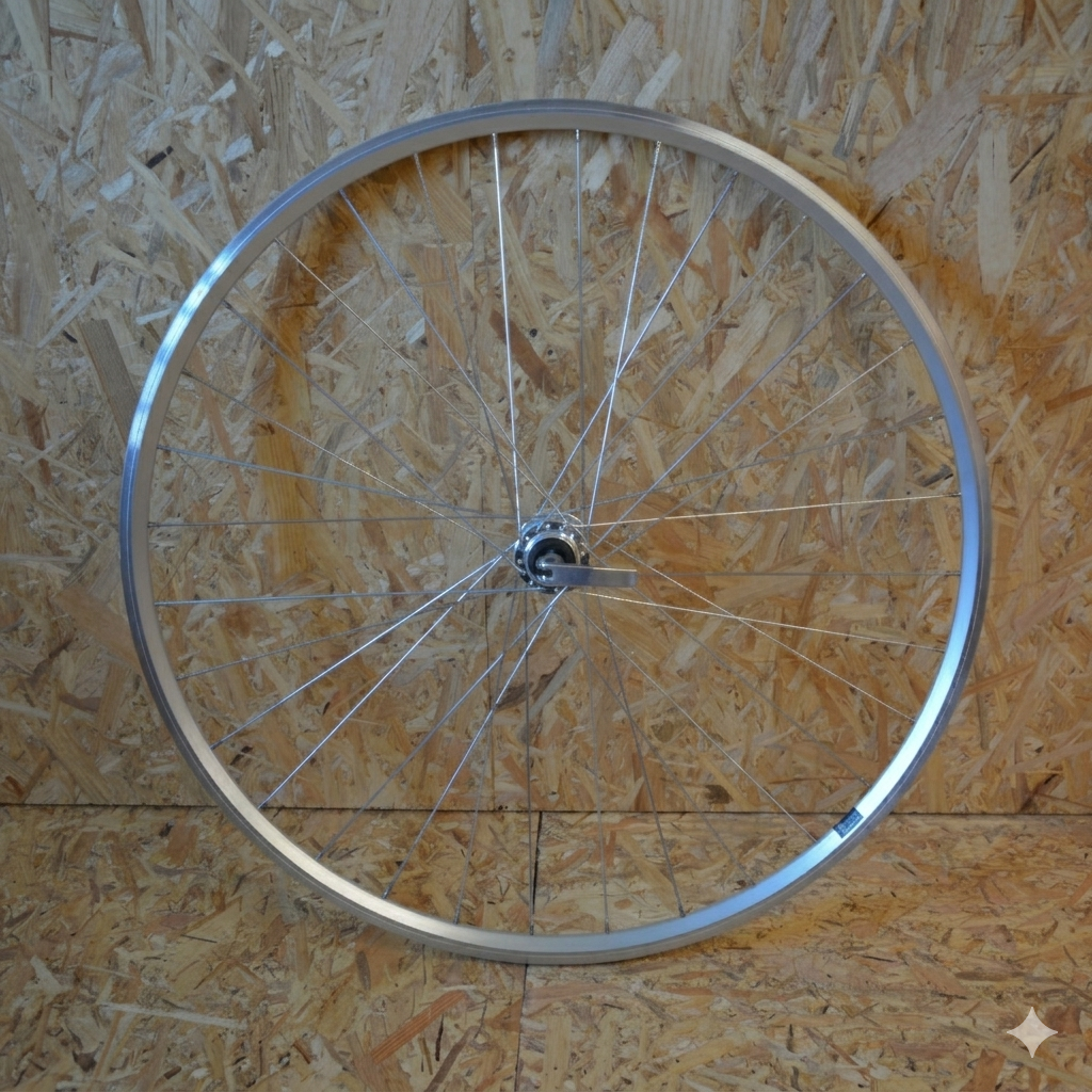 ROUE AVANT 28 DOUBLE PAROI AXE CREUX