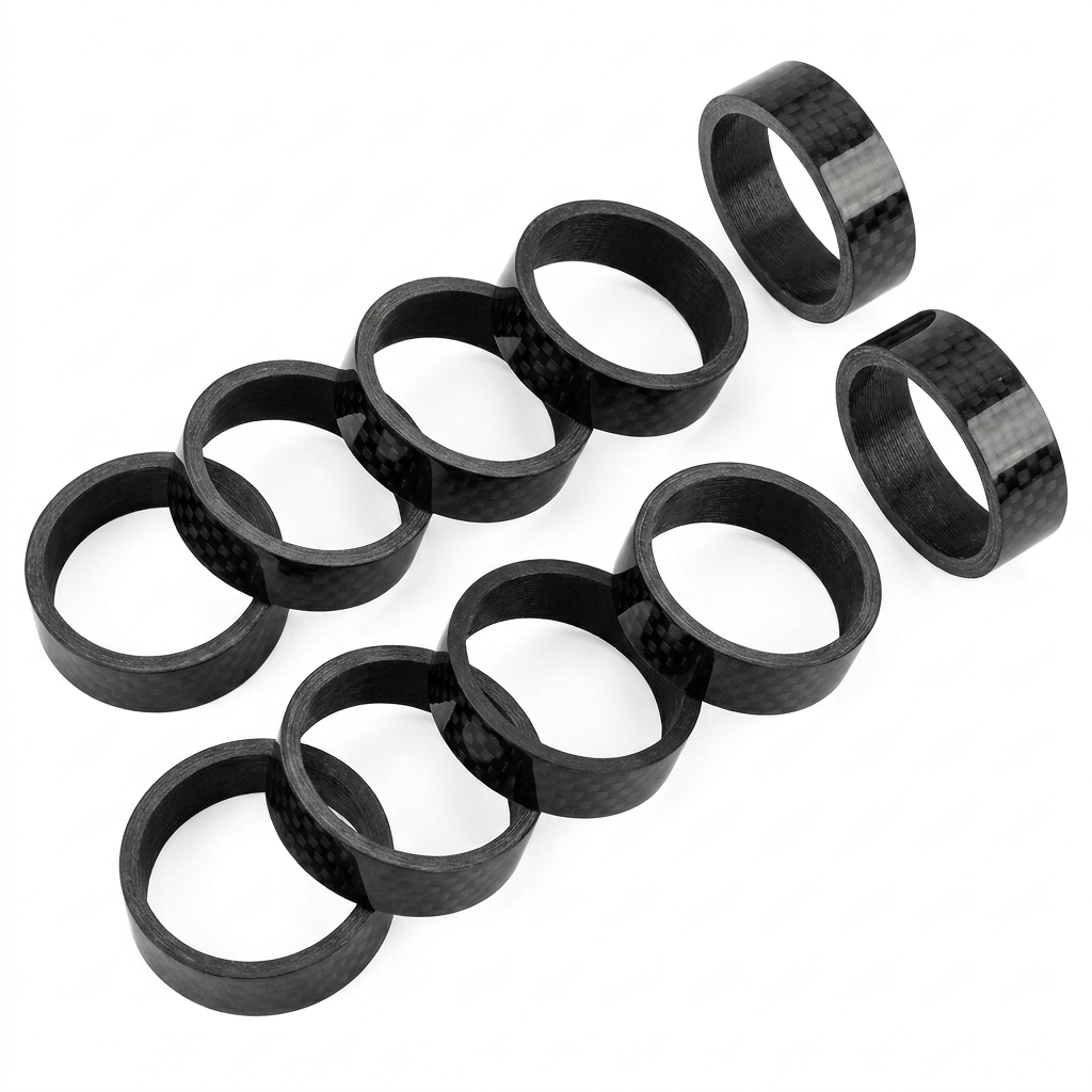 BAGUE 28.6X20MM CARBONE