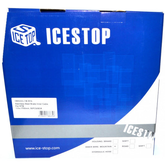 BOITE DE 50 CABLE FREIN 1,5X1700MM VTT INOX
