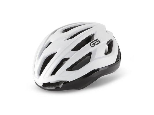CASQUE HUEZ T-M, BLANCHE/NOIR GES