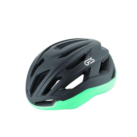 CASQUE HUEZ T-M, NOIR/CELESTE GES