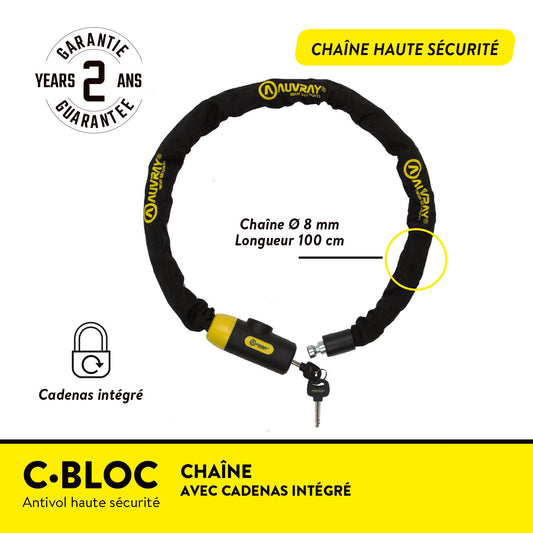 CHAINE C-BLOC 100 D.8 AUVRAY