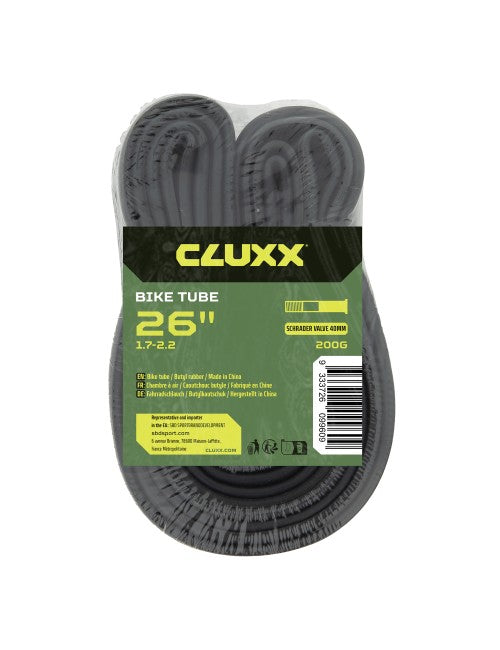 CHAMBRE A AIR 26X1.75/2.125 AV 40MM CLUXX