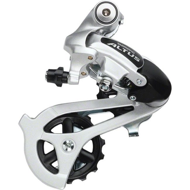 DERAILLEUR AR 7/8V ARGT SGS SHIMANO