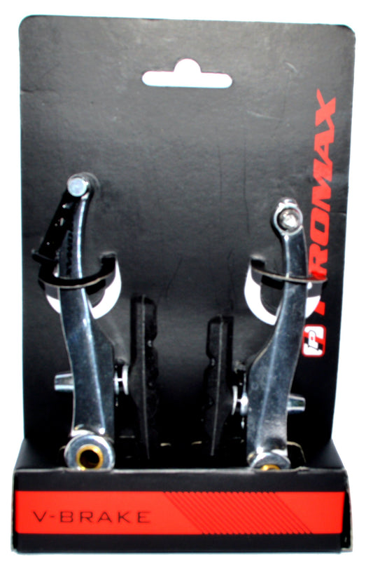 PAIRE ETRIER AV AR VB ALU 110MM ARGT PROMAX