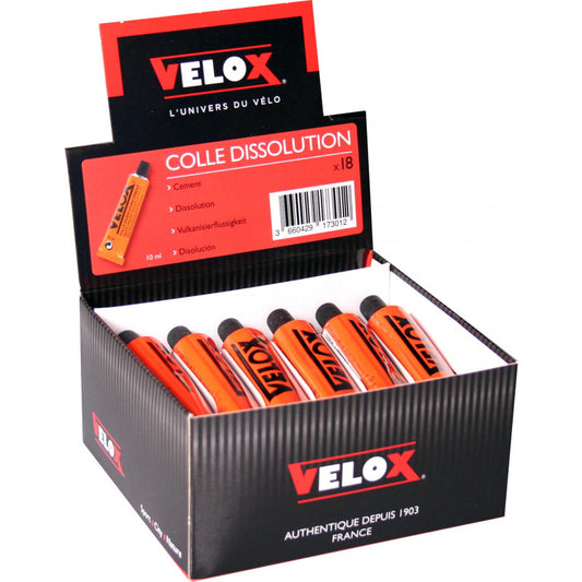 COLLE DISSOLUTION  10ML - LOT DE 18 TUBE VELOX