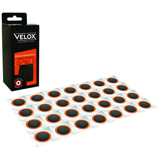 RUSTINES 100 PIECES D:25MM VELOX