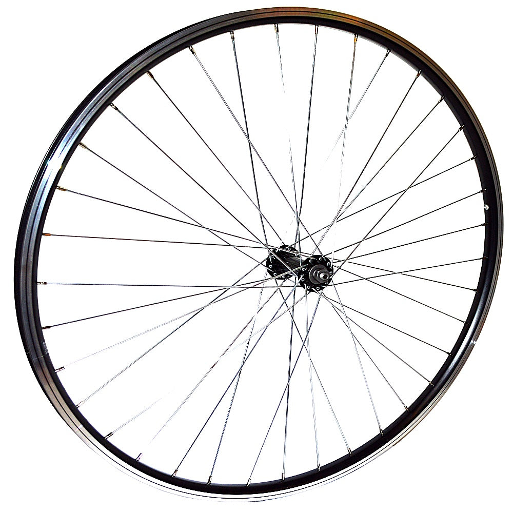 ROUE 28P AVANT DP AXE CREUX NOIR